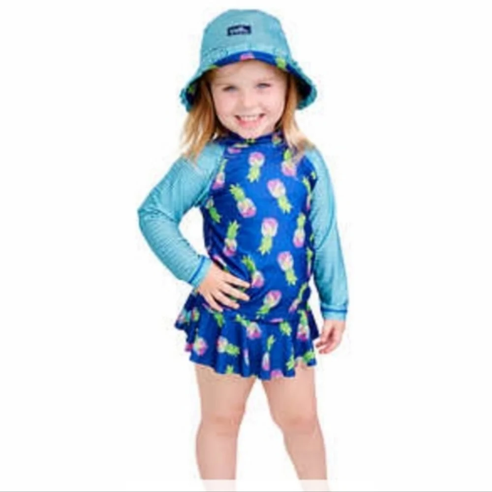 UV Skinz Kids' 3-piece Swim SetItem  Color: Orange,Blue, pink,multi Size…